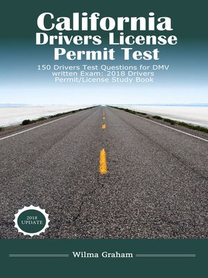 cover image of California Drivers License Permit Test Questions